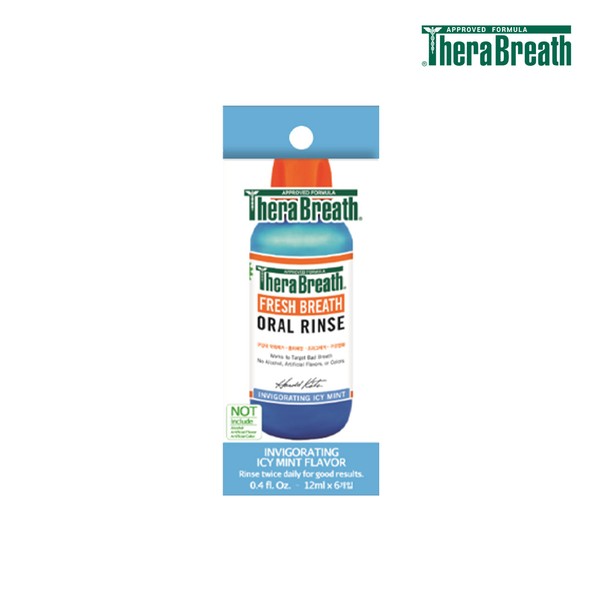 Thera Breath Portable Gargle Icy Mint Gargle 12g 6 packs