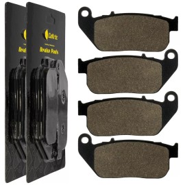 Caltric Front Brake Pads for Harley Davidson XL1200R Sportster 1200 Roadster 2004-2009