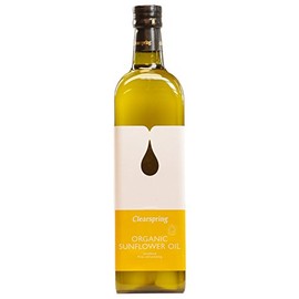 CLEARSPRING WHOLEFOODS Organic Sunflower Oil 1ltr (Pack of 6)