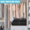 Under Bed Shoe Storage Organizer for Closet, Fits 32 Pairs