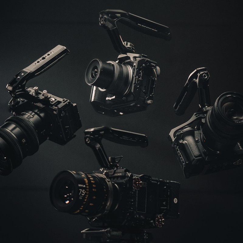 Tilta Xeno Top Handle with Cold Shoe Mount - Black