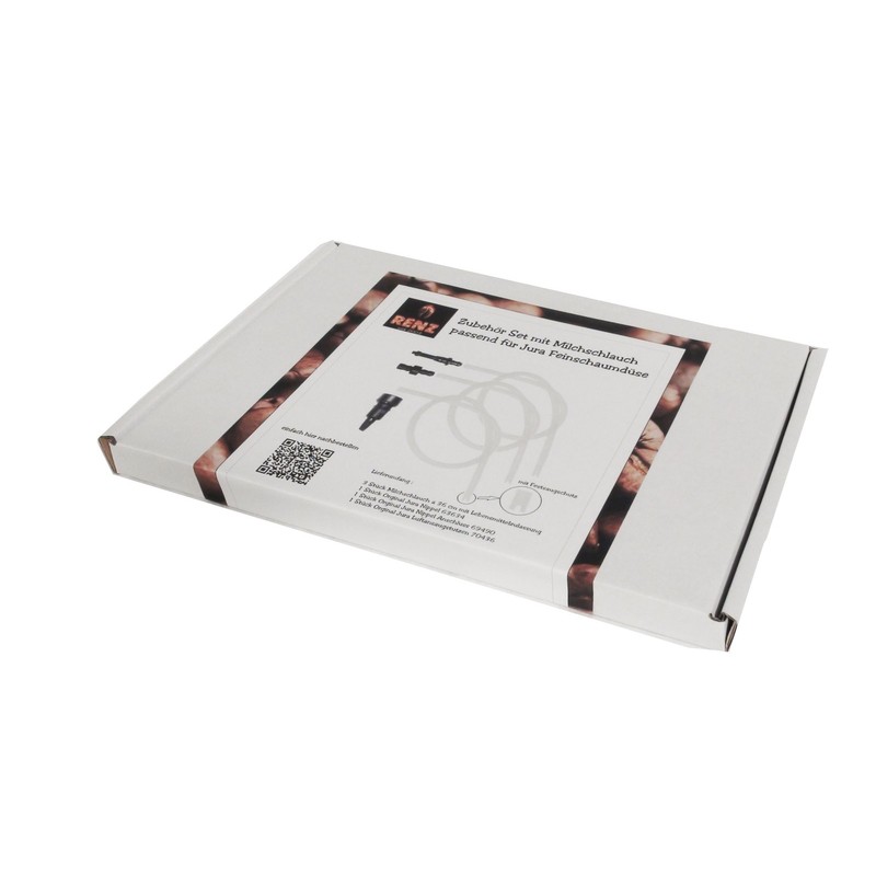 Renz Accessory Set with Milk Hose Suitable for Jura Fine