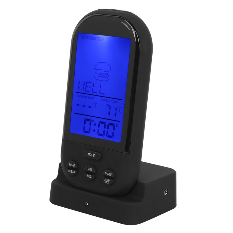 Wireless Meat Thermometer Digital Grill Thermometer for Household Oven Cooking
