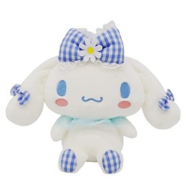 Nakajima Corporation 180025-23 Sanrio Characters Gingham Angel Plush Cinnamoroll