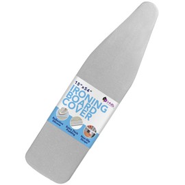 HOLDN' STORAGE - Funda y almohadilla para tabla de planchar - Funda para tabla de planchar con acolchado, 15 x 54 pulgadas, funda para tabla de planchar grande para todos los tamaños estándar,