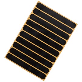 GANAZONO 1Sheet Motorcycle Helmet Reflective Stickers Strips Safety Warning Decals for Enhanced Visibility for Outdoor Activities and Emergency Situations