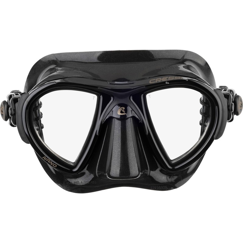 Cressi Nano Compact Low Volume Scuba-Freediving-Snorkeling Mask (Made in Italy),