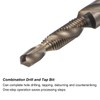 sourcing map Set of 2 Combi Drill Tap Replacement Hex