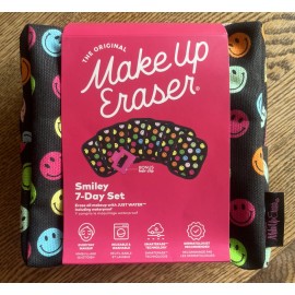 MakeUp Eraser The Original MAKE UP ERASER 7 Day Set, Laundry Bag + Hair Clip NEW