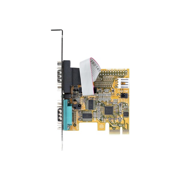 StarTech.com 2-Port PCI Express Serial Interface Card, Dual Port PCIe