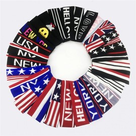 Men's Sports Headband for Badminton, Basketball, Running - Sweat-Absorbing, Breathable Knit Fitness Hair Band Free Size/6M1-17 15ea