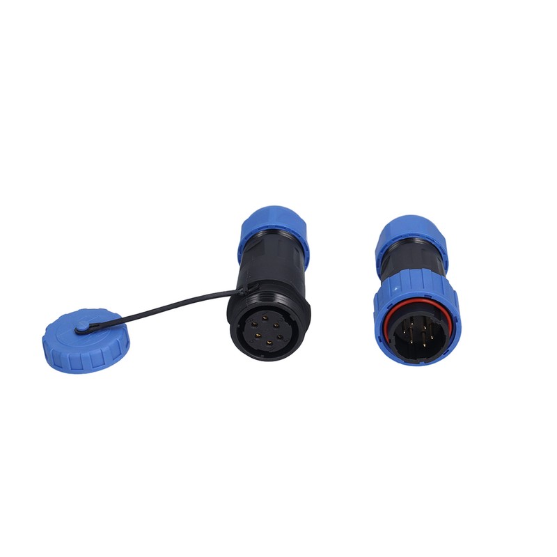 Aviation Cable Connector Socket IP68 Waterproof 6 Pin 7 Pin