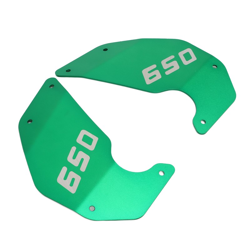 2Pcs Motorcycle Side Cover Frame Panel Plate Replacement for Kawasaki