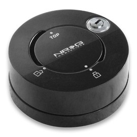 NRG SRK-101LB Anti-Theft Car Steering Wheel Quick Lock Kit - Shine Black