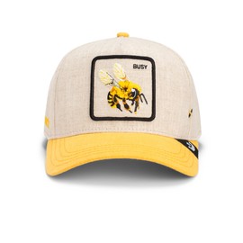 Goorin Bros. Rugged Comfort Collection Trucker Hat for Men and Women Gold (Unbee-weavable)