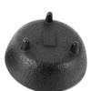 MUNEFE Iron Incense Burner, Black Iron Lotusly Shape Incense Pot,