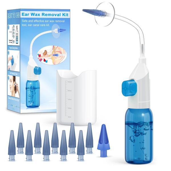 Ear Wax Removal Kit, Ear Cleaning Kits Manual Safe Ear