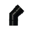 WOLFPACK LINEA PROFESIONAL - Vitrified Pellet Stove Elbow Ø80 mm