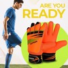 Warrior Gears Goalkeeper Gloves Kids, Football Goal Keepers Gloves for