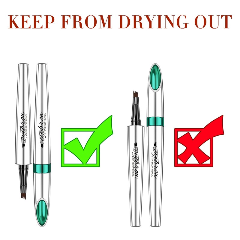 Eyebrow Pencil Microblade Eyebrow Pen - Waterproof Eye Brow Pen