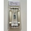 IKEA HISHULT Handle Porcelain White 2 Pack 5 1/2" 902.652.46