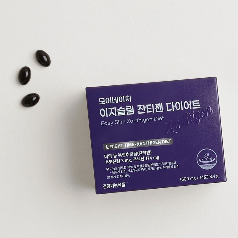 More Nature 이지슬림 잔티젠 다이어트 14포 x 2박스 / 체지방감소