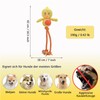 JWTEEE Dog Toy Puppy Toy with Chew Rope, Anti-Stress Duck