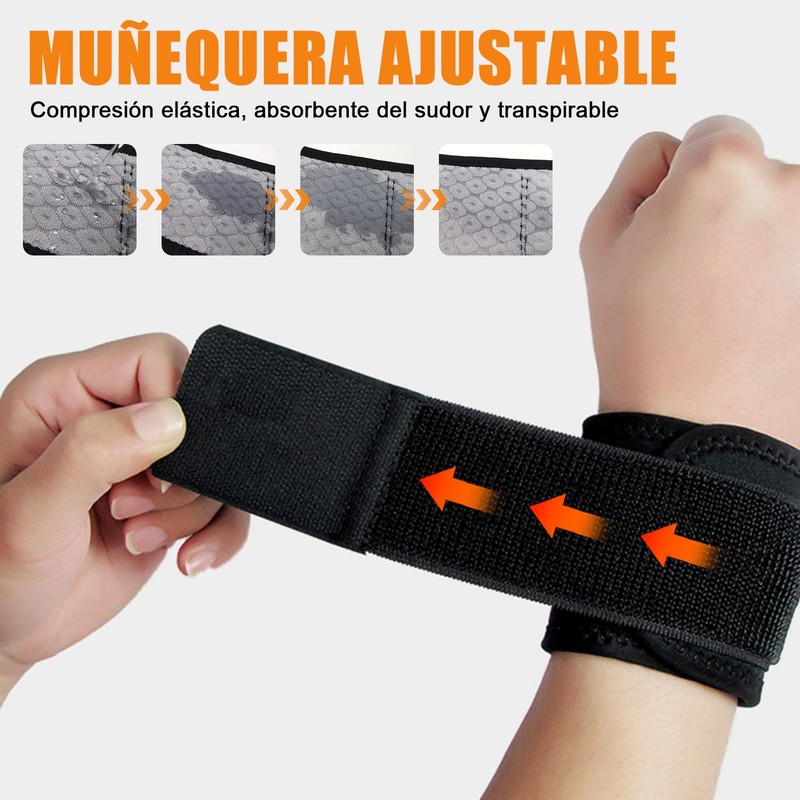 Codera para Tendinitis y Codo de Tenista, Coderas para Gym,