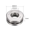 sourcing map 2 pieces miniature thrust ball bearings 51201 12