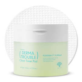 Fusidyne Derma Trouble Clear Toner Pads - 60ct Exfoliating Pads