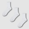 JAJU [JAJU] Men's JAJU AIR Mesh Mid-Length Socks, 3 Pairs,