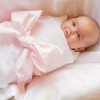 SUQIKMX Newborn Swaddle Sash Maternity Bow Sash Baby Swaddle Photography