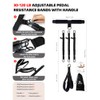 Abahub Ligas de Resistencia para Ejercicio con Pedal y Mango