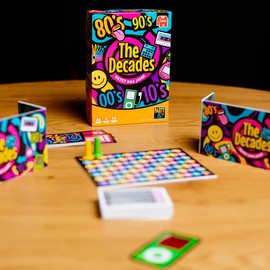 Jumbo Spiele The Decades Party Game from 16 Years - Board Game for 2 to 8 Players - from the Makers of Party & Co.