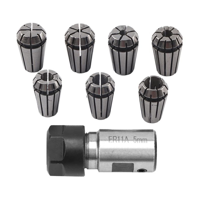 Jeffergarden ER11 Spring Collet Set & Motor Shaft Holder Extension