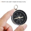 PATIKIL Pocket Compass Survival Sport Navigation Compass with Key Ring