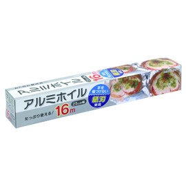 Alphamic Aluminum Foil, 9.8 inches x 59.9 ft (25 cm x 16 m), Uses Paper Blade That Won't Scratch Your