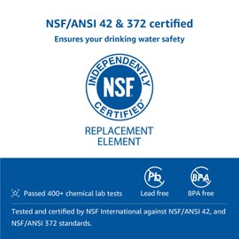 Overbest Replacement for Pur®, Pur® Plus Water Filter Pitchers and Dispensers, CRF950Z, PPF951K™, PPF900Z™ Water Filter, NSF Certified Pitcher Water Filter (3 Pack)