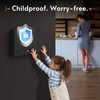 BE-TECH Biometric Gun Safe for Handgun, 0.22 Cubic Feet Fingerprint