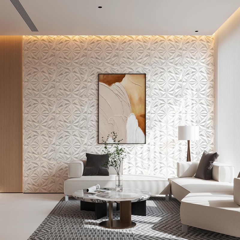 STICKGOO 33 Pack 3D Wall Panels for Interior Wall Decor,