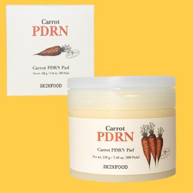 Skinfood Carrot PDRN Inner Moisture Pads 100 sheets / 스킨푸드 당근 PDRN 속수분 패드 100매
