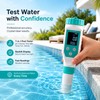 7-in-1 Digital Pool Water Tester for Maintenance – pH, Chlorine,