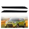 Pair(2) Exterior Molding Garnish Windshield Trim for 2014-2019 K-i-a Soul