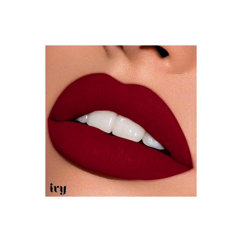 IVY Delineador de Labios en Gel, Indeleble 24 Horas, Resistente