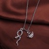 Detailed Riverdale Jughead Jones Necklace Southside Serpents Snake Charm Necklace