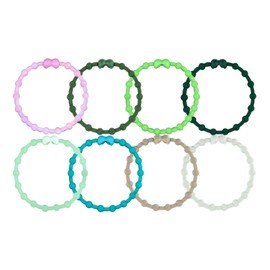 Zen Garden Pack PRO Hair Ties: Easy Release Adjustable for Every Hair Type PACK OF 8