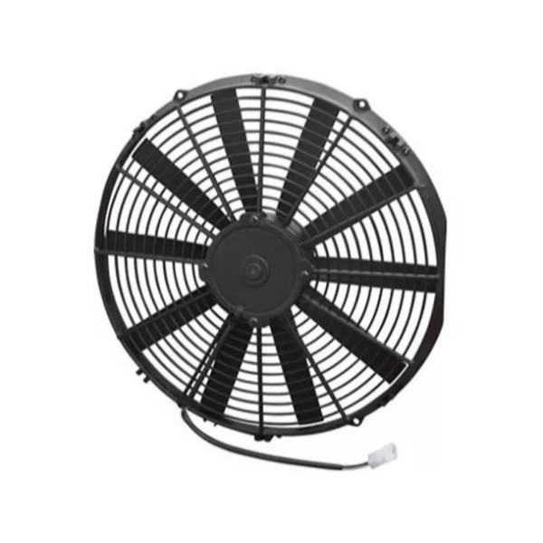 SPAL Fan (SPAL 16" Medium Profile Pusher Straight Blade 12
