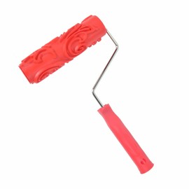 Nichiyo 7'' Texture Roller DIY Decorative Art Pattern Paint Roller Rubber Roller for Walls, Furnitures and Floors Decoration(EG216T)