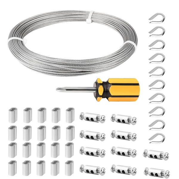 Abimars Stainless Steel Wire Cable with Turnbuckle - 1.5 mm,