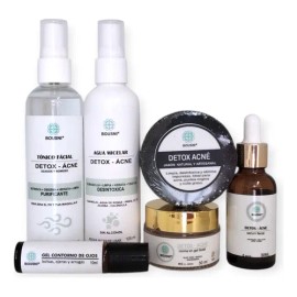 Rutina Facial Detox Acné, Cutis Graso Y/o Imperfecciones.